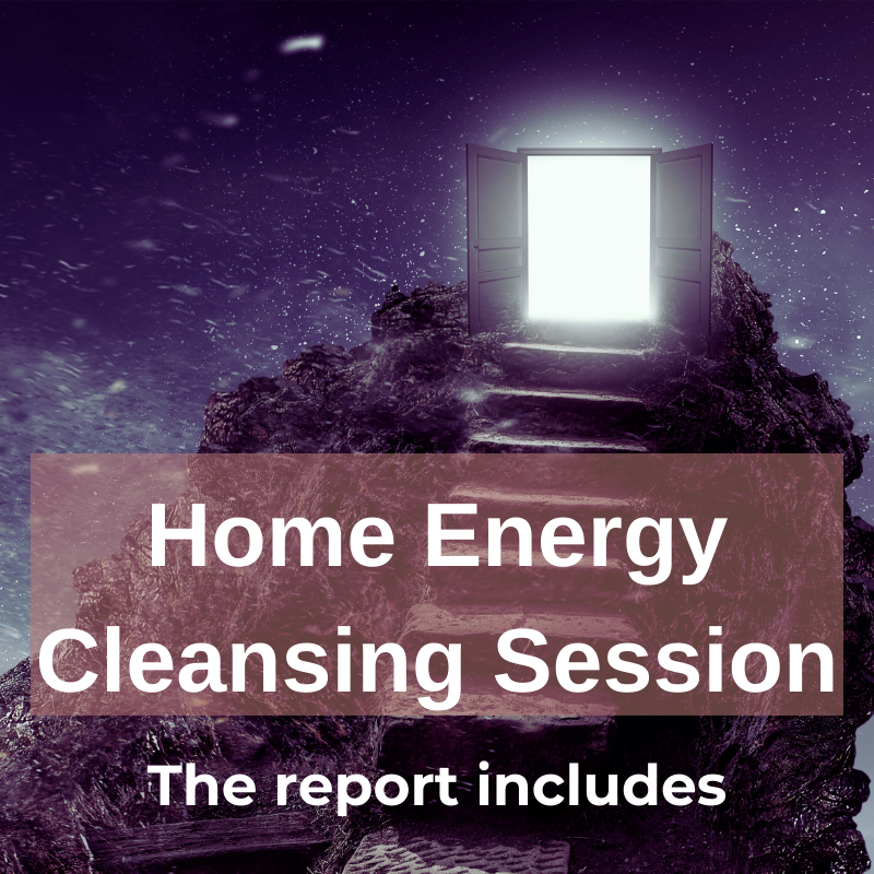 Home Energy Cleansing Session | Remove Negative Energies, Reiki Energy Healing, House and Place Cleanse | Includes 30-Minute Session and Report